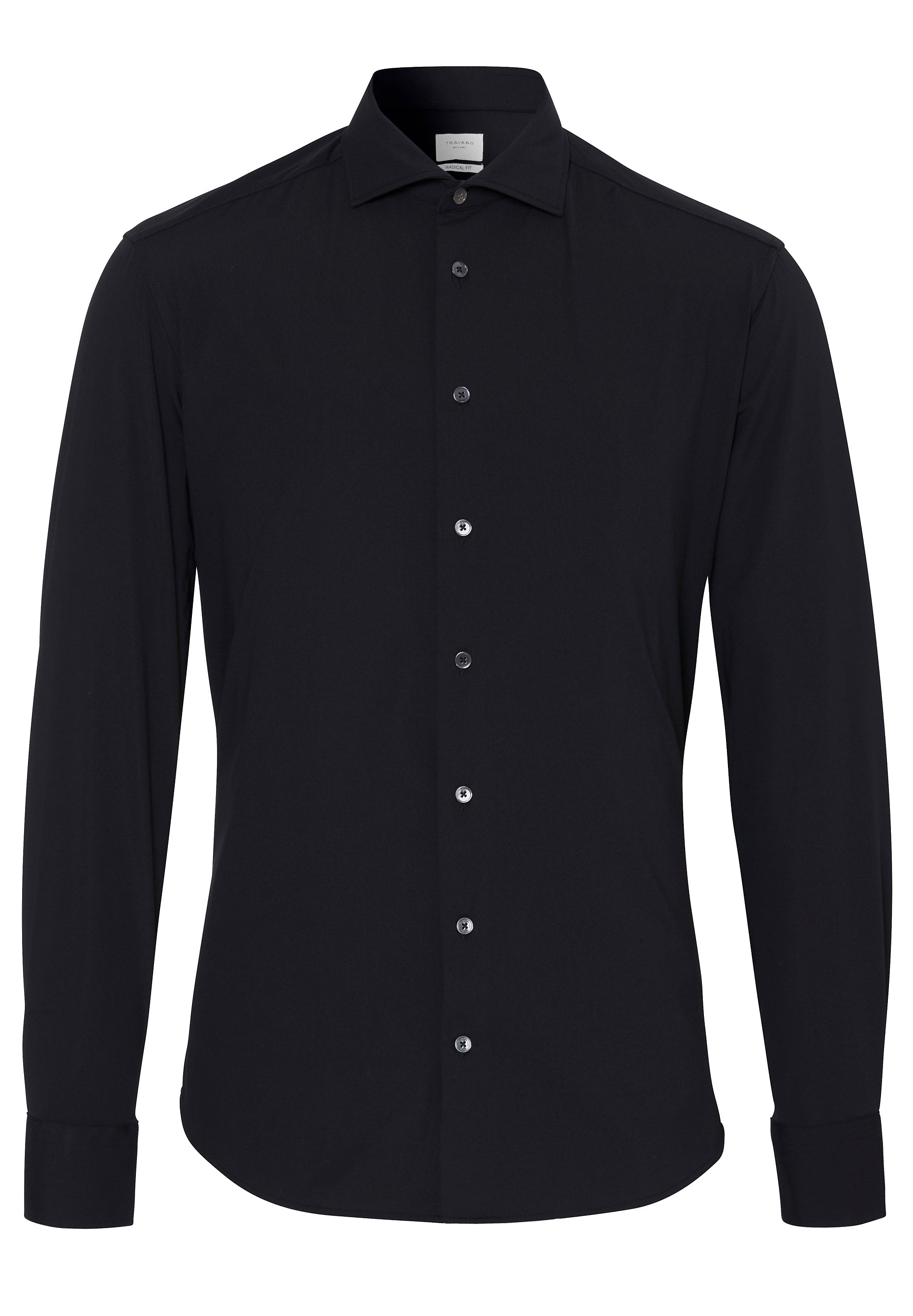 T1002-311 Traiano Rossini Radical Fit Shirt 001 black