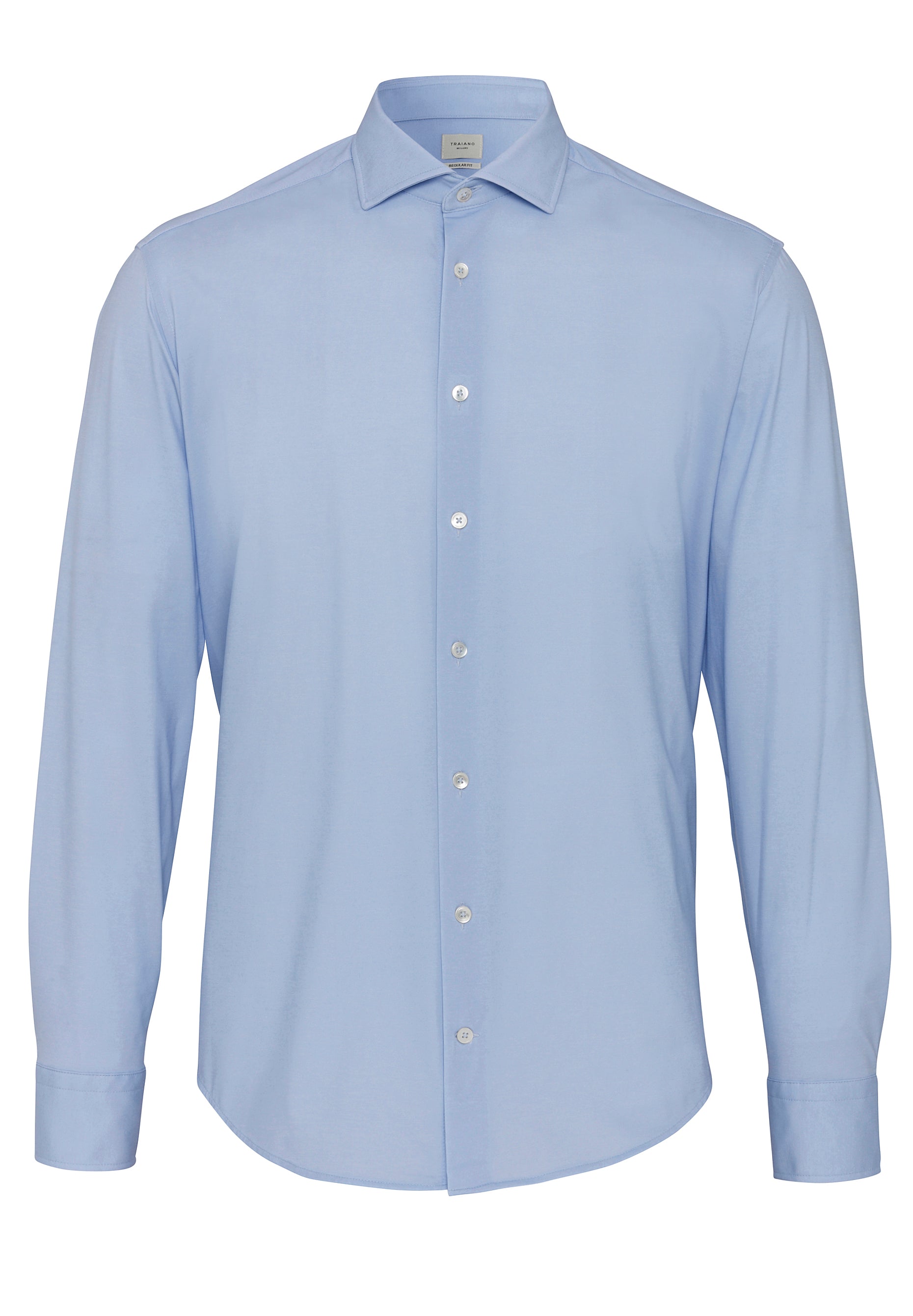 T1010-411 Traiano Rossini Regular Fit Shirt 110 uni blue